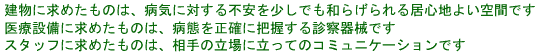 求めたもの
